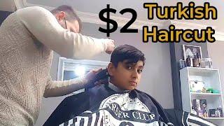 Best Turkish Haircut | Only $2 | Esenyurt - Turkey | Yuaw Vlog