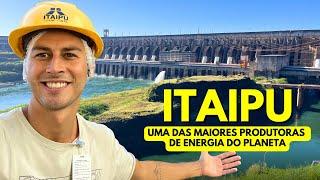 USINA DE ITAIPU por DENTRO e FORA da MARAVILHA DA ENGENHARIA