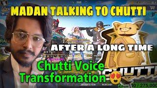 MADAN TALKING TO CHUTTI | CHUTTI IS BACK IN MADAN LIVE