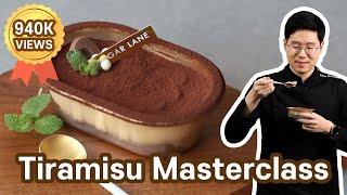 Amazing Tiramisu Masterclass | Simple but delicious recipe