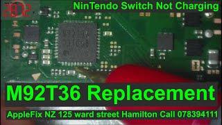 Nintendo Switch Not Charging | M92T36 Replacement and Diagnostic | Nintendo switch repair Hamilton