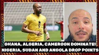 Nigeria World Cup in jeopardy; Ghana, Algeria, Cameroon dominate World Cup qualifiers ⎸ AFR 2.30