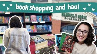 come book shopping with me ️ barnes and noble vlog and haul