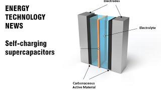 Energy Technology News : Self charging supercapacitors