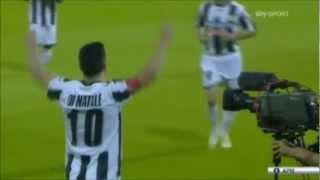 Di Natale impossible goal!!