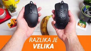 Jeftin gaming miš protiv skupljeg (10€ vs 40€)