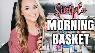 OUR SIMPLE HOMESCHOOL MORNING BASKET // MORNING WORK & SCIENCE