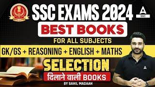 Best Books for SSC Exams 2024 (All Subjects) | By Sahil Madaan