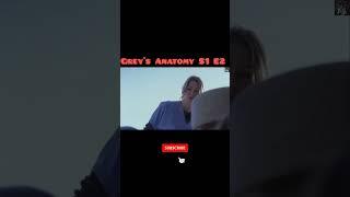 Grey's Anatomy S1 E2 Part-6 #greysanatomy #decodeRx #seriesbreakdown #storyanalysis #shorts