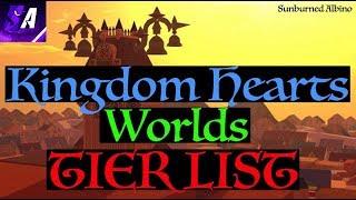 All Kingdom Hearts Worlds (1,2,3) Tier List Ranking