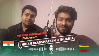 Indian boy in Interview | process of Lithuania study visa from India  | Experience in vilnius