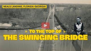 Thrill Seekers from 70+ Years Ago! Original Photos of Daring Climb on Florida-Georgia bridge.