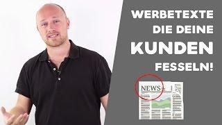 Werbetexte verfasst die deine KUNDEN FESSELN!