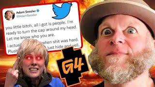 Nuclear MELTDOWN - Adam Sessler Threatens To Fight G4 Fans In Real Life