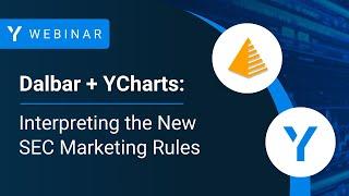 Dalbar + YCharts: Interpreting the New SEC Rules for Hypothetical Performance in Marketing Materials