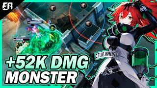 MONSTER ADRIANA +52K DMG | ETERNAL RETURN PRO GAMEPLAY