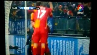 Schalke Vs Galatasaray hamit altintop amazing goal