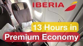 Premium Economy on Iberia's Longest Flight! | Review on Madrid to Santiago