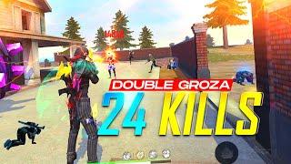 Full Rush Unstoppable Groza OP Gameplay - Garena Free Fire