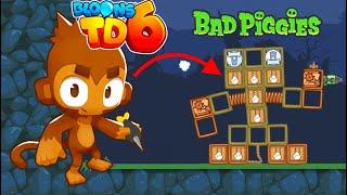 Bloons TD 6 In Bad Piggies!