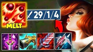 The Absolute BEST Miss Fortune game you will ever witness (29 KILLS, 100K DAMAGE)