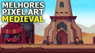 Melhores Jogos de Pixel Art de Fantasia MEDIEVAL