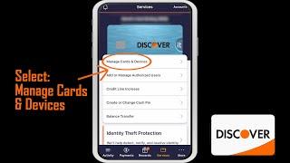 How To Update Your Discover Credit Card Design via the Mobile App | 2024