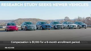 Denver Area Drivers Needed for a Research Study