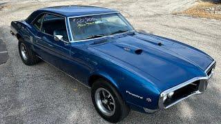 Test Drive 1968 Pontiac Firebird 400 $32,900 Maple Motors #2801