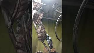 кованые листья на ворота. ковка нижний новгород.