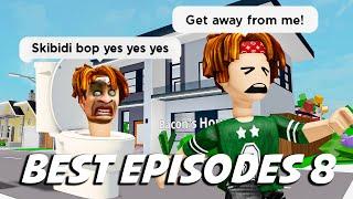 BEST EPISODES COMPILATION 8 / ROBLOX Brookhaven RP - FUNNY MOMENTS