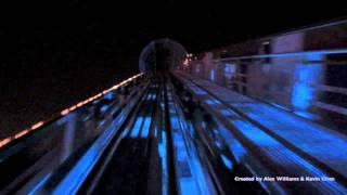 [HD] California Screamin' Front Row Perfect POV - Night Time!