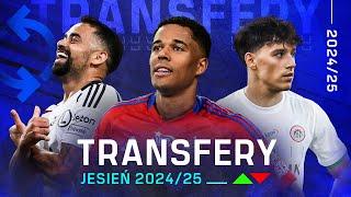 TOP TRANSFERY | KTO SIĘ WZMOCNIŁ TEGO LATA? | AMEYAW, SZMYT, LUQUINHAS | Ekstraklasa 2024/25