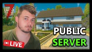 7 Days To Die Public SERVER BASE TOUR!