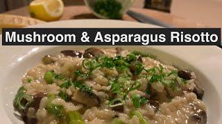 Mushroom & Asparagus Risotto