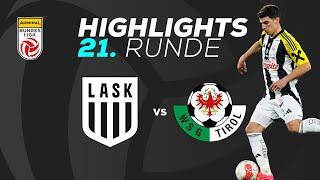 LASK - WSG Tirol 21. Runde ADMIRAL Bundesliga 2024/25