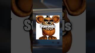 FNAF ON STEROIDS?! #shorts #fnaf