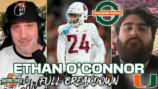 INSIGHT on New Miami CB Ethan O'Connor From Washington State Jamey Vinnick w/ Christopher Stock