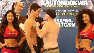 STEADY ON LAD! - OPPONENT LOOKS LIKE HE IS READY TO GO NOW WITH DANIYAR YELEUSSINOV IN BOSTON