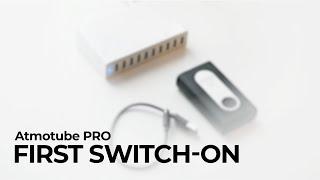 Atmotube PRO: First switch-on