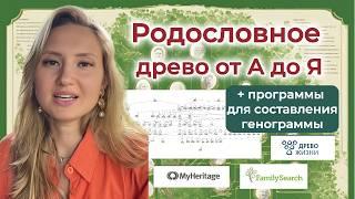 Как составить родословное древо? Простые шаги и инструменты от психолога для составления генограммы