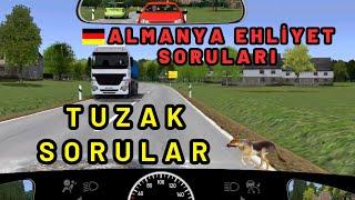 Tuzak Sorular | Almanya'da Ehliyet Süreci | Teori Sınavı Tavsiyeleri