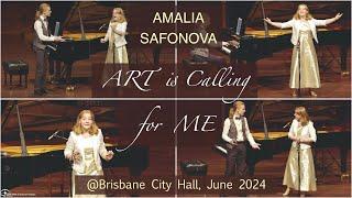 Art is Calling for Me - Victor Herbert. Amalia Safonova (vocal), Artemii Safonov, Brisbane City Hall