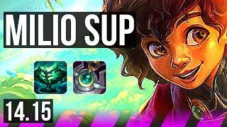 MILIO & Miss Fortune vs ALISTAR & Jhin (SUP) | 11k DMG, 2/3/21, 800+ games | EUW Master | 14.15