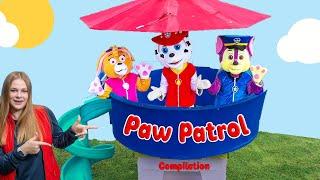 Assistant Adventures at the Paw Patrol Lookout Tower with Marshall and Batboy Ryan