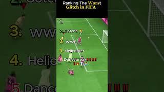 Ranking The Worst Glitch in FIFA #fifa #eagames #football #shorts