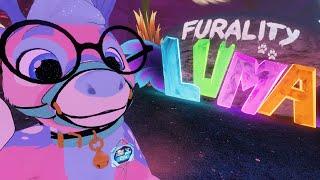 A Furry Convention in VIRTUAL REALITY  || Furality Luma Vlog