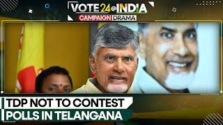 India Elections 2024: TDP not to contest Lok Sabha polls in Telangana | WION News