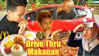 24 JAM DALAM MOBIL DRIVE THRU MCDONALD PIZZA HUT | eybel channel