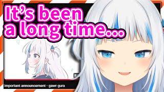 How Long Has Gura Known About Her Graduation 【Gawr Gura /  HololiveEN】